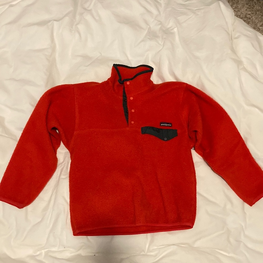 Patagonia synchilla 1/4 front snap pullover